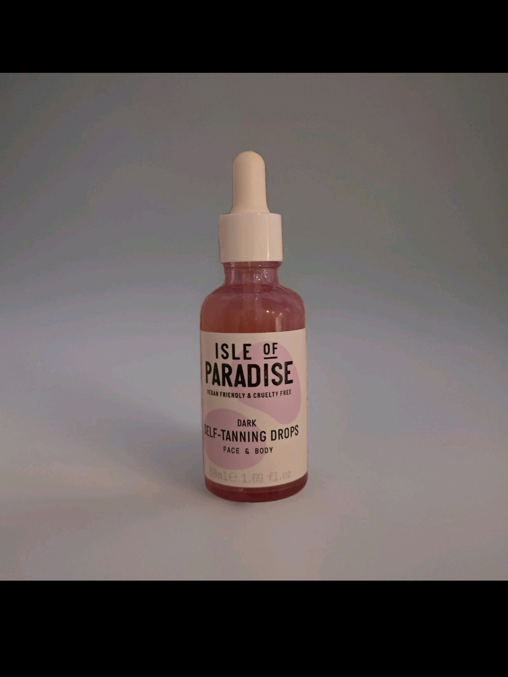 NEW- Isle of Paradise Dark Face and  Self Tanning Drops 50ml